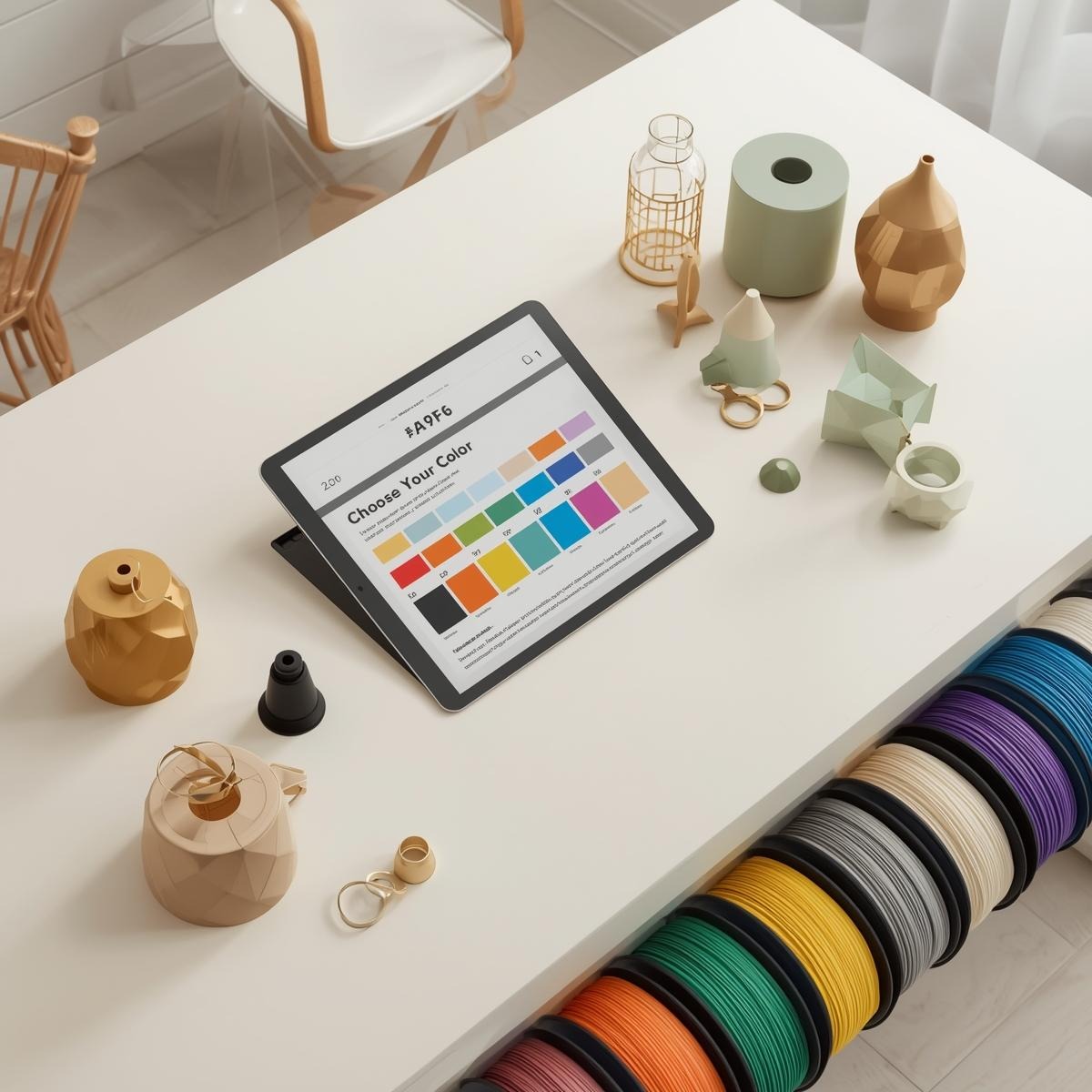 Skräddarsydd egen design och 3D-print på beställning med teknisk precision